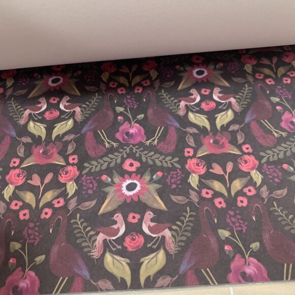 Craft Smith "Dark Floral" 12x12 Paperpad 48 Sheets Cardstock - Picture 10 of 14